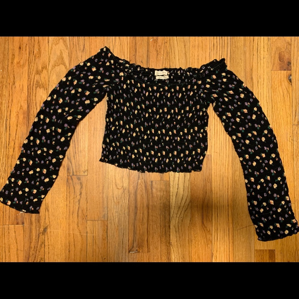 UO floral crop top